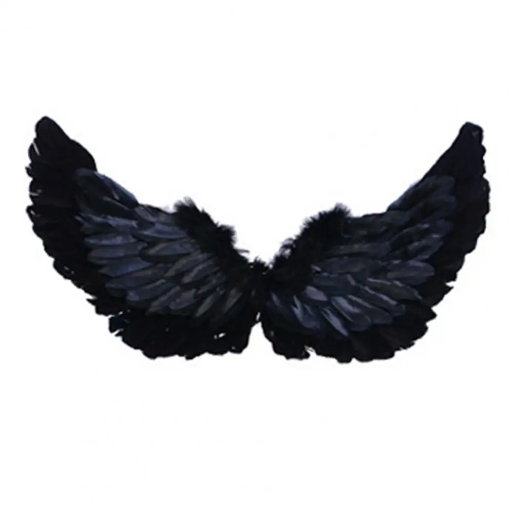 Angel Wings Colorful Lightweight Angel Feather Wings for Cosplay Photography Props with Elastic Straps Dress-up Angel Wings