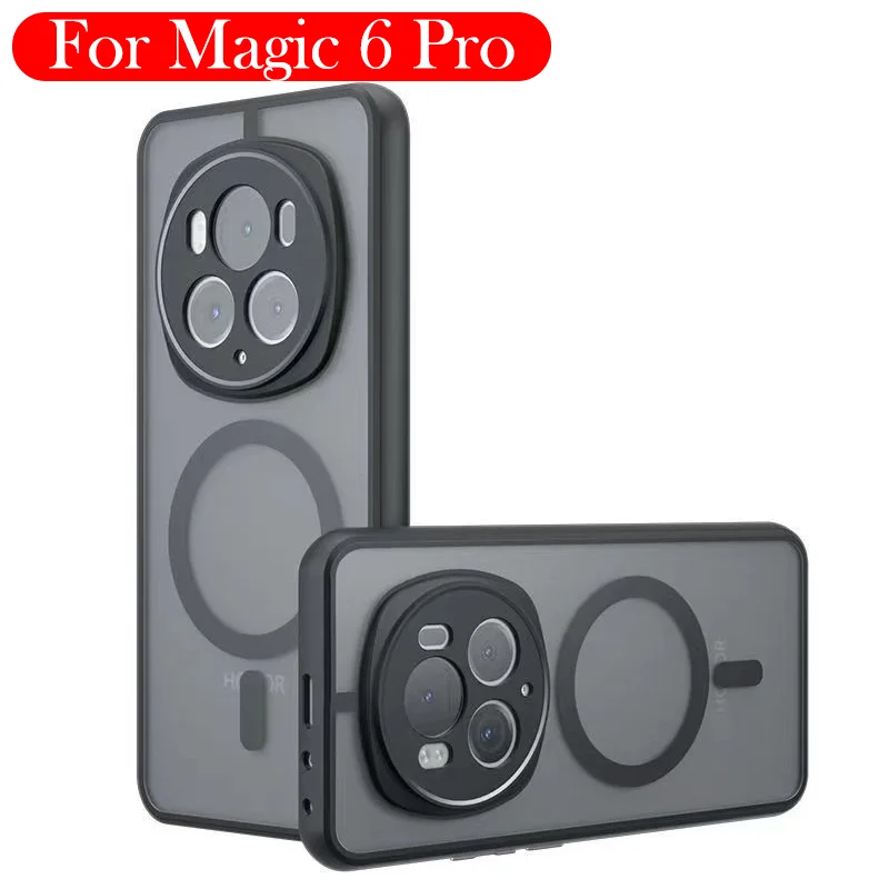 

Магнитная задняя крышка для Honor Magic 6 Pro с беспроводной зарядкой