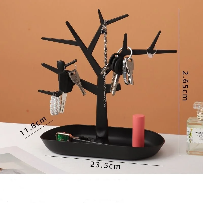 1PC Tree Hanger Creative Necklace Jewelry Bracelet Display Rack Earrings Ring Storage Rack Decoration Crafts Home Organization