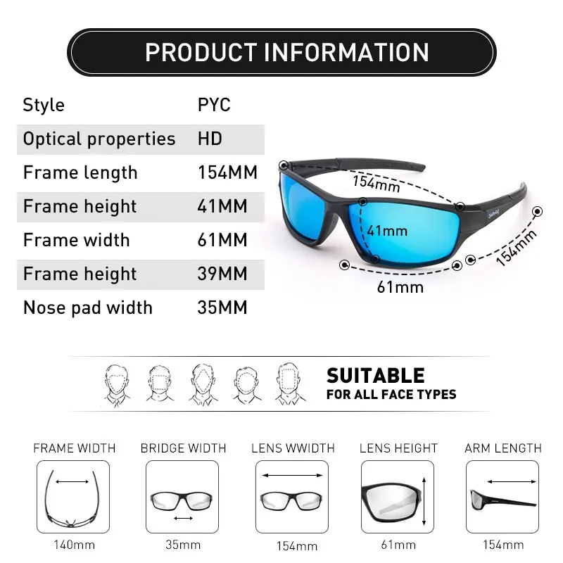 Kapvoe Cycling Sun Glasses Polarized Sunglasses MTB Goggles Man Women Outdoor Bike Sports UV400 Riding Bicycle Eyewear cycling sunglasses cycling glasses sun glasses bicycle glasses sports glasses sport sunglasses sports goggles