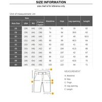 Short en jean homme été mince droit classique concepteur affaires jean court marque vêtements Stretch coréen décontracté homme Shorts 6