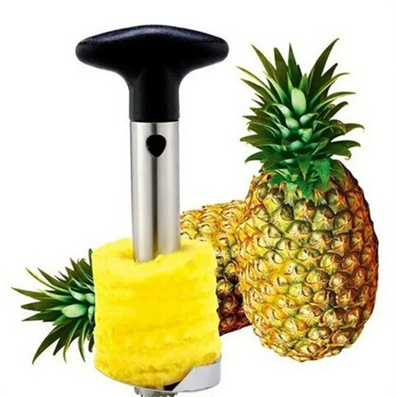 

Stainless Steel Pineapple Peeler Fruit Peeling Knife Maker Kitchen Accessories Tools Gadgets