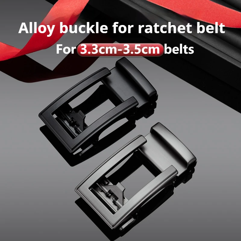 Herren Leder Gürtels chnalle 3,5 cm passt sich an Gürtel 3,3-3,5 cm breit hochwertige Legierung Material automatische Ratsche Gürtels chnalle – Detail 7