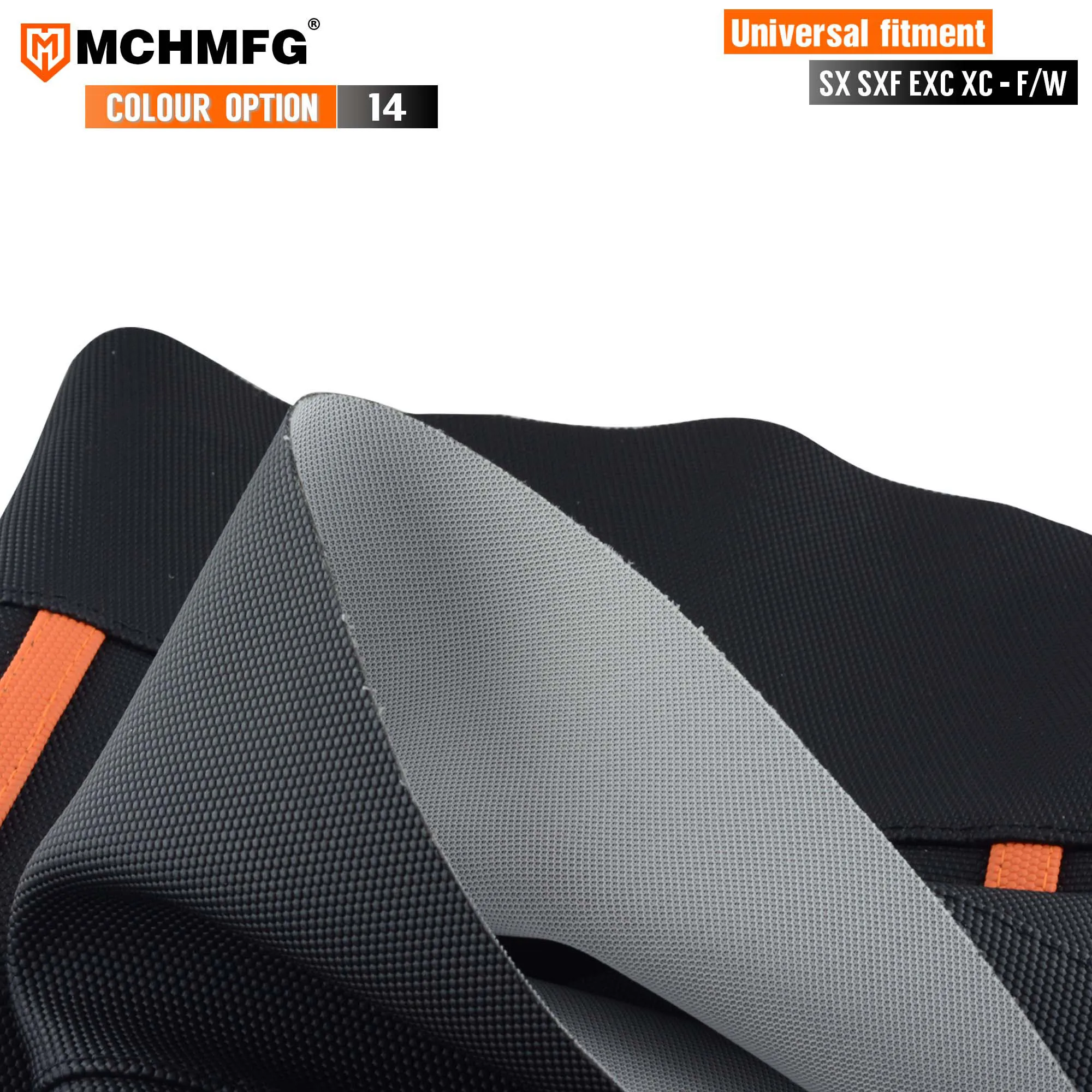 Waterproof Antislip Motorcycle Seat Cover Cushions Set