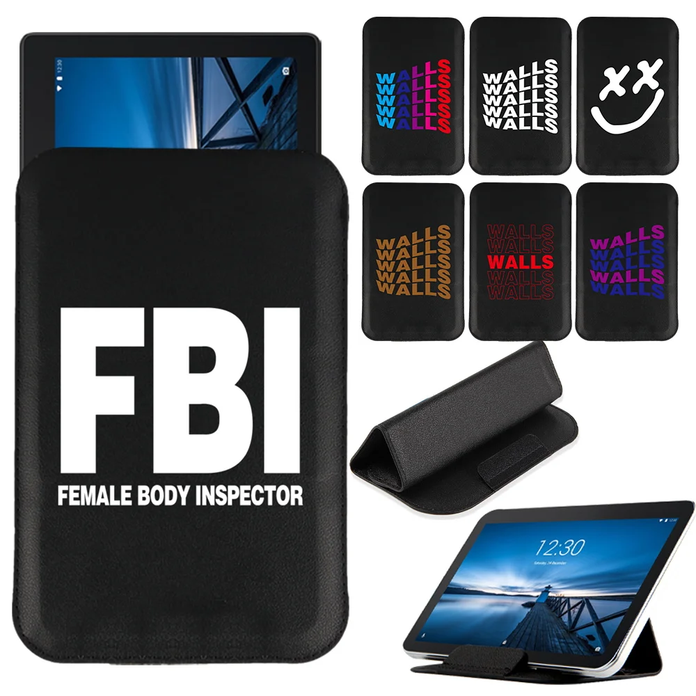 Borsa Per Tablet Per Lenovo Tab M10 Plus 10.3/Tab M10 10.1/Tab M10 Hd 10.1/Tab E10 10.1/Tab M8/Tab M7 Confezione Magnetica Con Motivo A Pareti