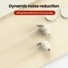 Soft Silicone In-ear Wired Headphones 3.5mm/Type C Jack Earphones Sleep Handsfree Wired Headset With Mic Noise Canceling Earbuds 6