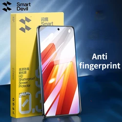 Premium Anti - Fingerprint HD Clear Tempered Glass Screen Protector by SmartDevil for 2 pieces (For iQOO 11 11S)