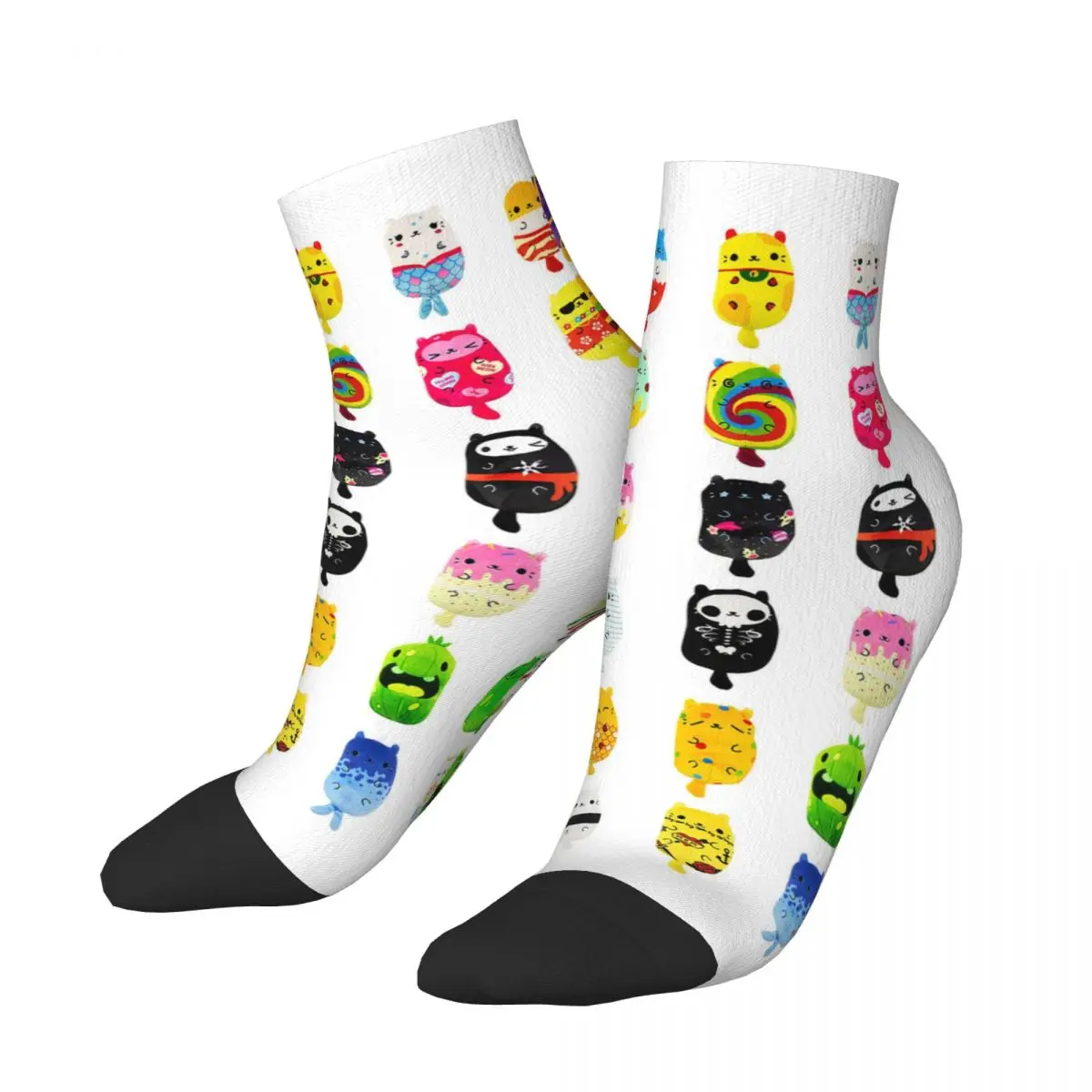 

Носки с изображением кошек и маринок, супер мягкие чулки в стиле Харадзюку, всесезонные, унисекс, подарки