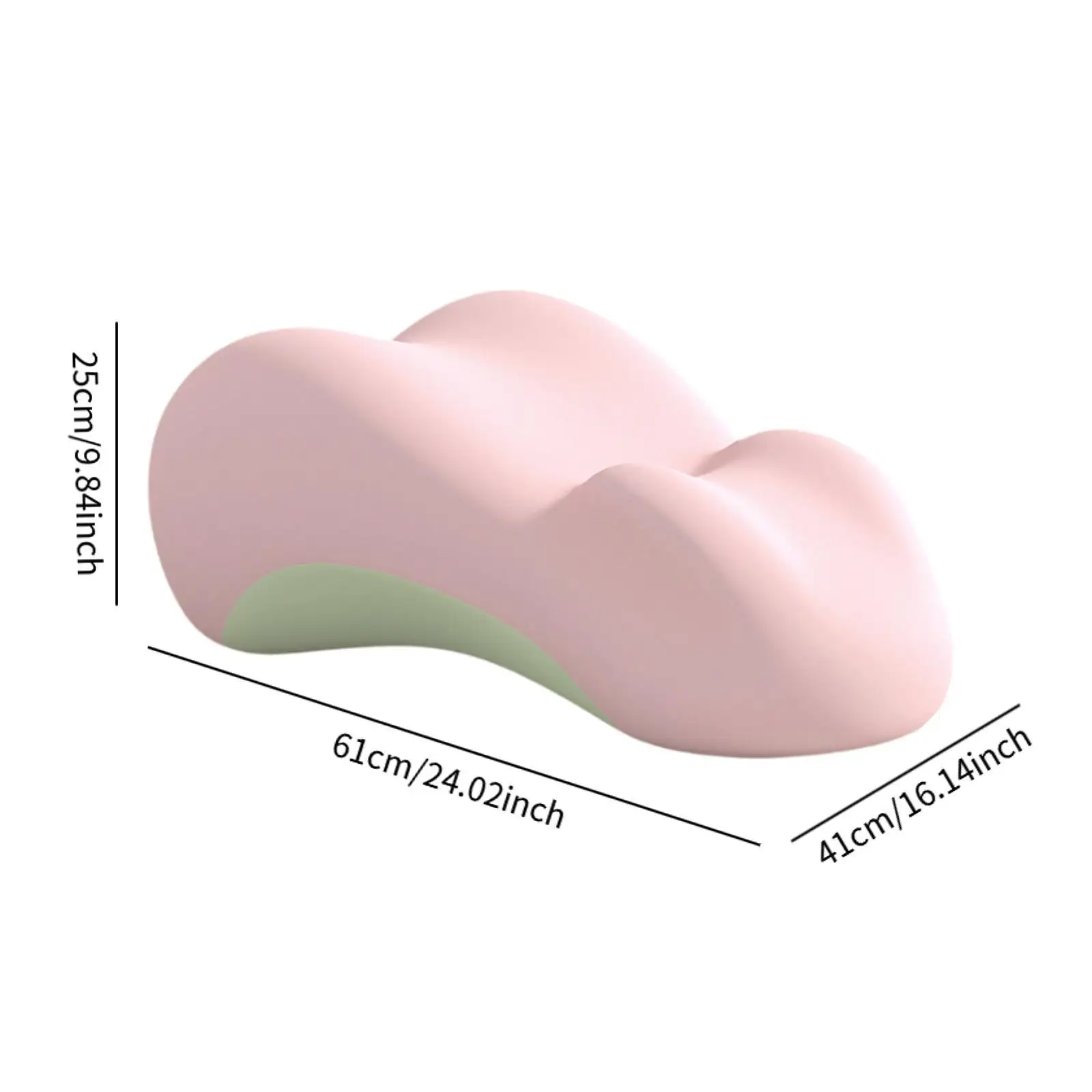 Leg Pillow Face Down Pillow Curved Position Support Pillow Lie on The Bed Leg Pillow Face Down Pillow Curved Position Support Pillow Lie on The Bed