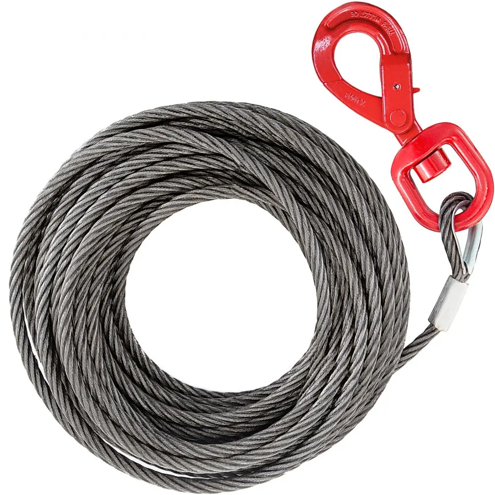 vevor-50-75-100-inch-winch-cable-replacement-wire-rope-4400lbs-fiber-core-self-locking-swivel-hook-tow-truck-flatbed