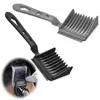 Men Styling Tool Barber Fade Combs Ergonomic Gradienter Design Hair Cutting Comb Plastic Barber Supplies Curved Comb for Salon 1