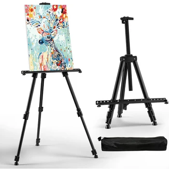 Adjustable Folding Aluminum Art Easel 1