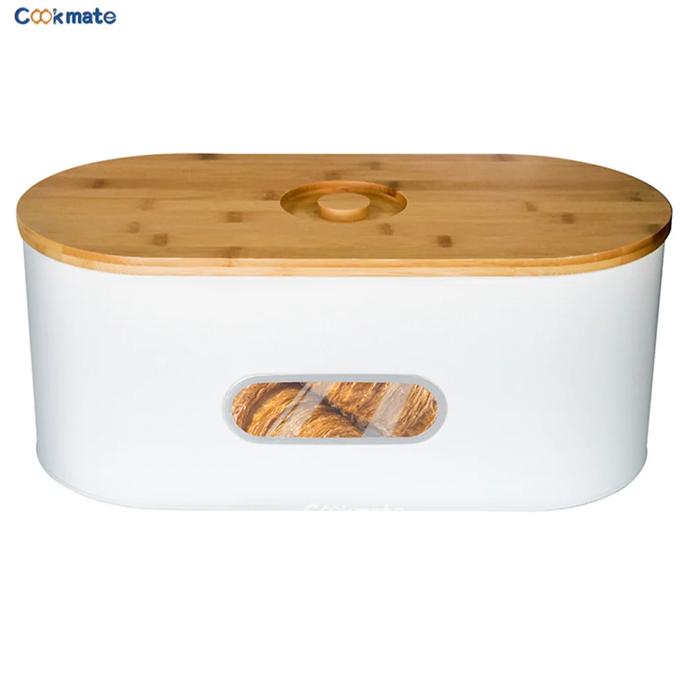 Large Bread Box For Kitchen Counter Bread Bin Storage Container