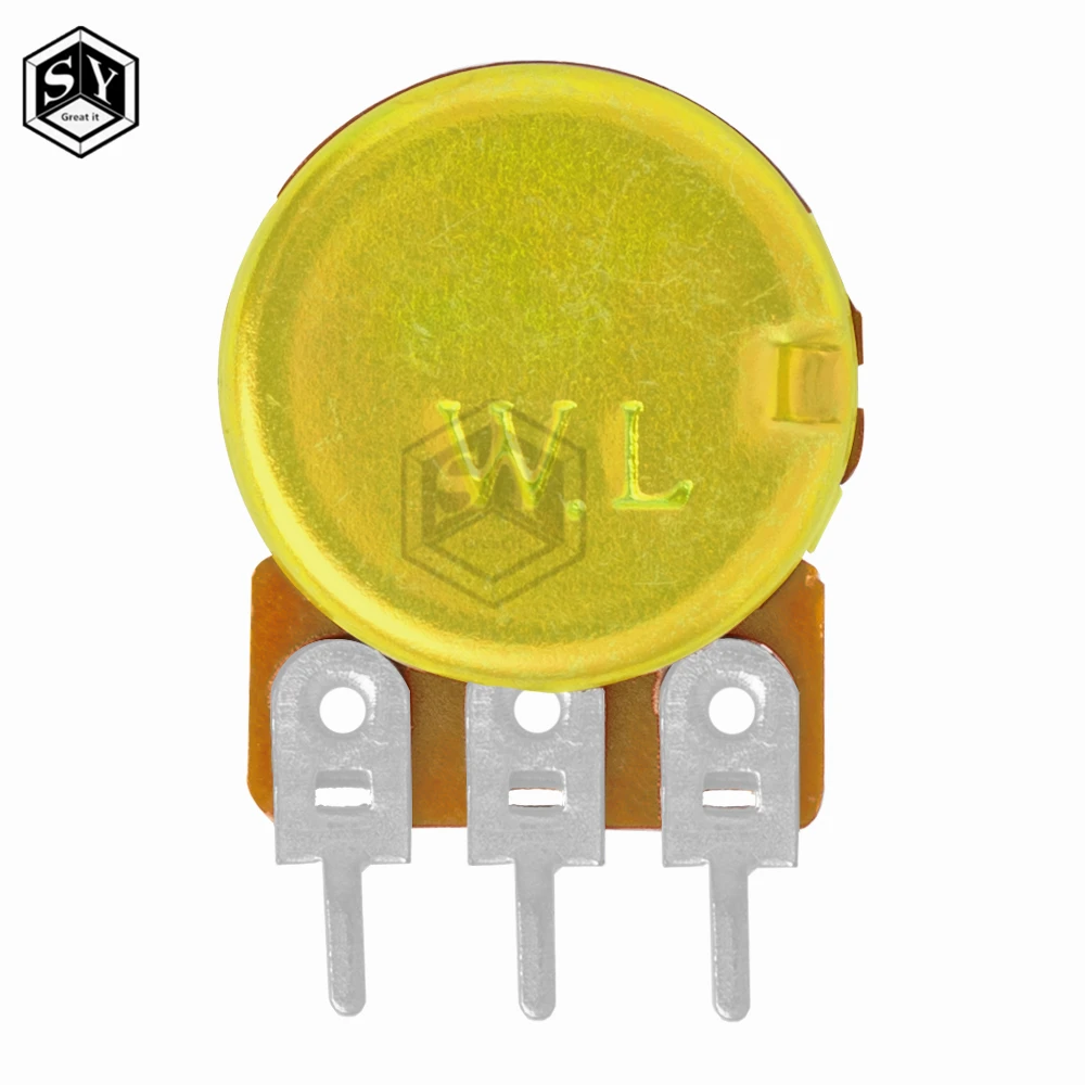 WH148 Linear Potentiometer 15mm Shaft With Nuts And Washers 3pin WH148 B1K B2K B5K B10K B20K B50K B100K B250K B500K B1M 1pcs linear potentiometer potentiometer kit electronic components