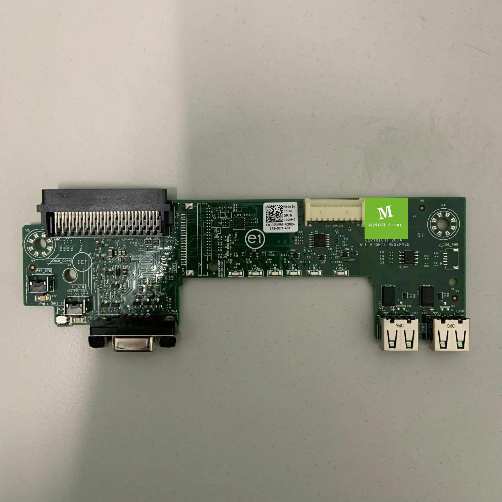 Genuíno para Dell Poweredge R230 R430 Placa Usb 055vmg 55vmg