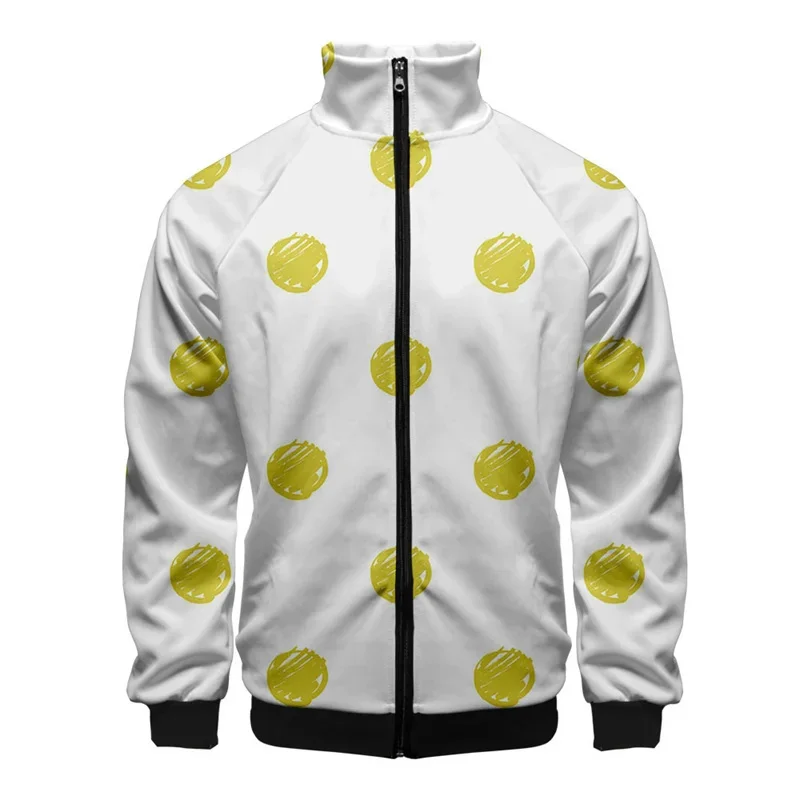 thumbnail image 1 of Chaqueta con estampado geométrico en 3D para hombre, abrigo de manga larga con estampado moderno, ropa de calle, chaquetas deportivas de gran tamaño con cremallera y personalidad, 1 of 5