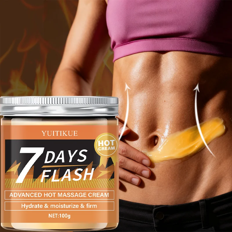 YUITIKUE 7 Days Shine   Premium 100g Hot Compress Massage Cream - Moisturizing, Nourishing, and Firming