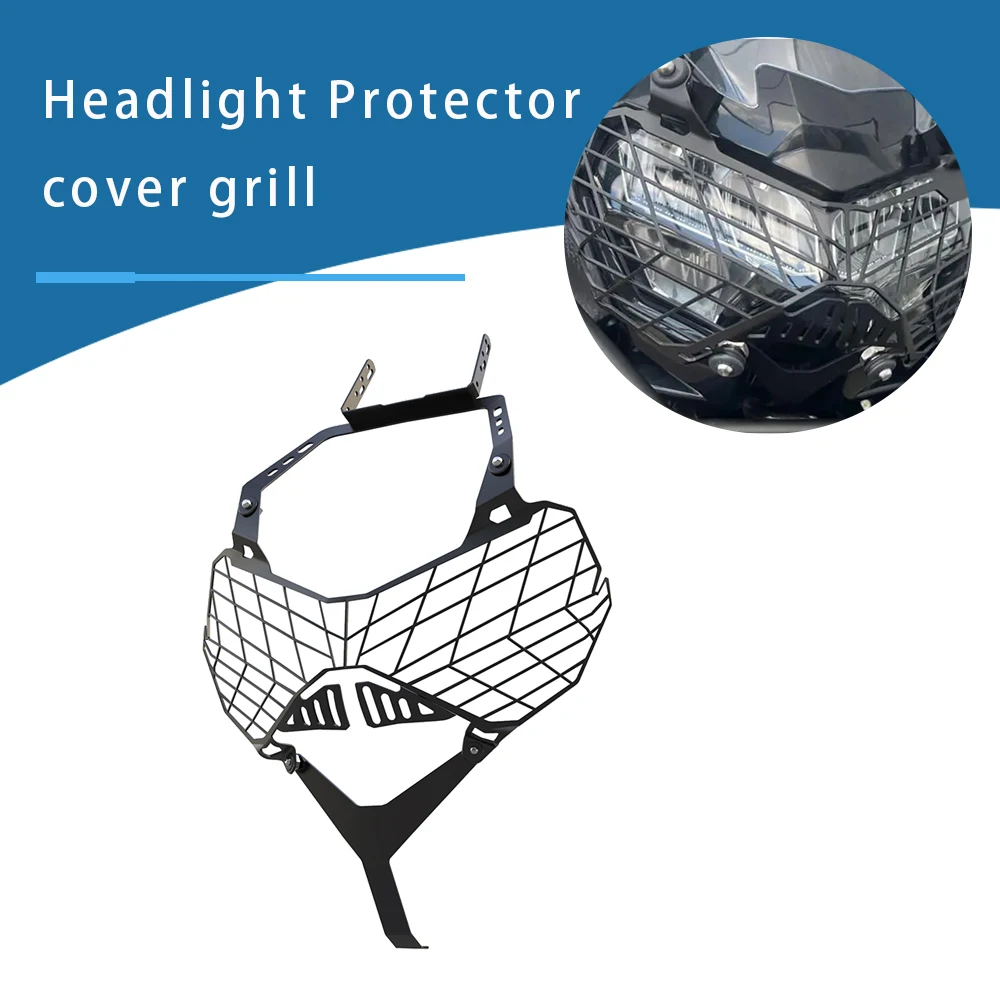 

KLR 650 2023 Accessories Headlight Guard For KLR650 2021 2022 2023 Headlight Protector Cover Head Light Protection Grill