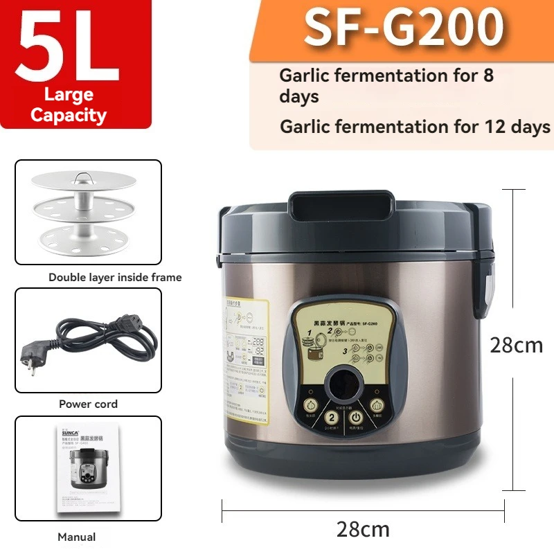 Black Garlic Fermentation Machine Pot Large Capacity Self-made Single Garlic Multi-clove Fermentation Pot Automatic