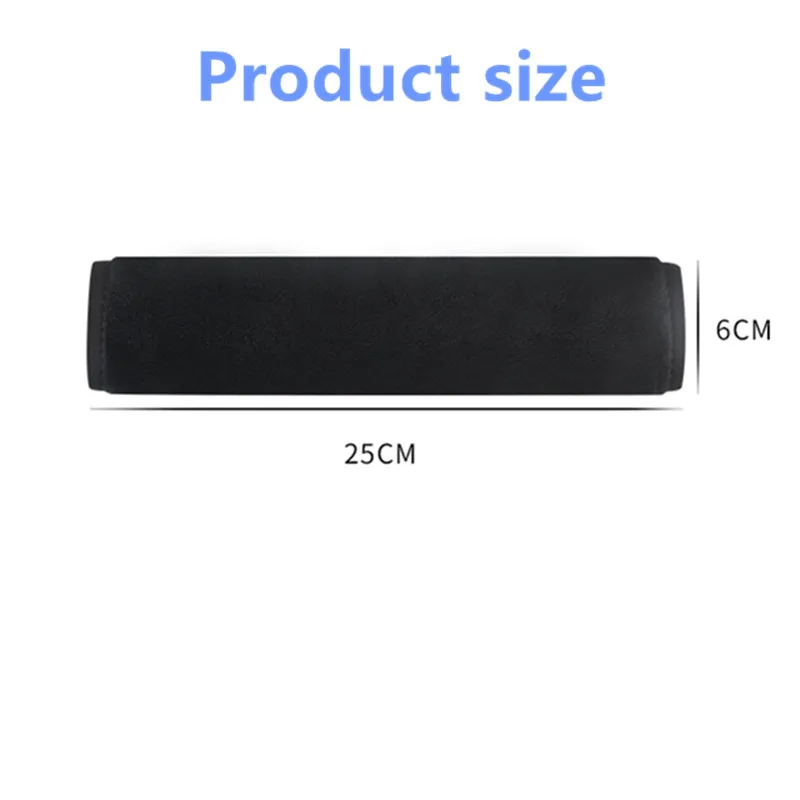 Car Seat Belt Cover Shoulder protect Cushion Adjustable Plush Pad For Jaguar series XE XJ XEL F-TYPE XK Interior Accessory 1Pcs