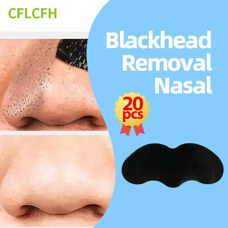 

Blackheads Remove Nose Strips Unisex Gentle Non-Irritating Nasal Mask Blackhead Removal Cleaning Pores Black Dot Remover Tool