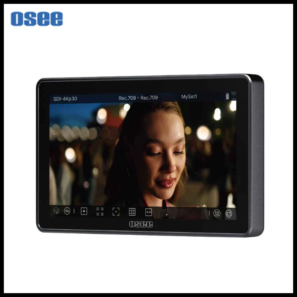 Osee G7 Pro 7 Inch Camera Control Touchscreen Field Monitor 3000Nits HDR Field Monitor Touch to Focus