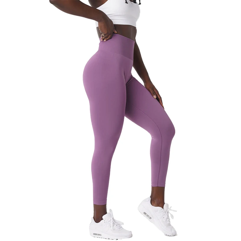 NVGTN Solid Seamless Leggings Women Soft Workout Tights Fitness Outfits Yoga Pants Gym Wear Sports Leggings