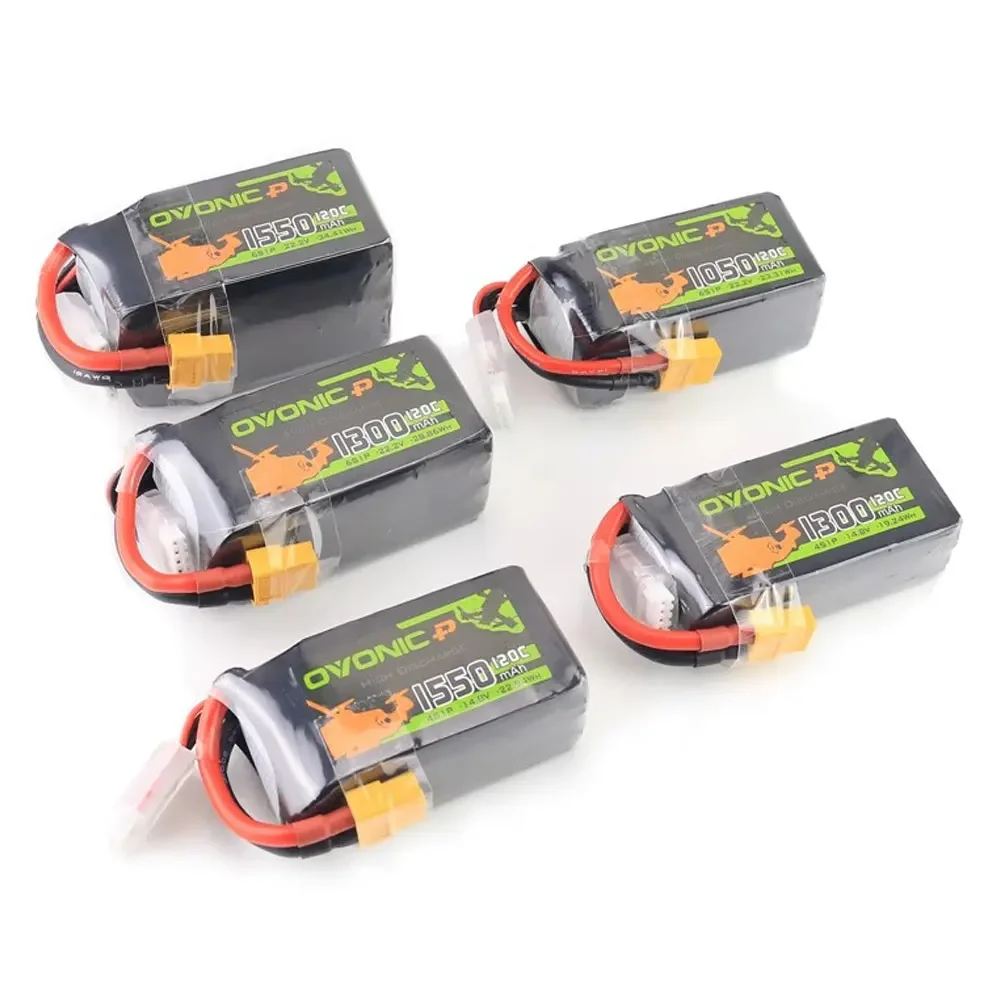 Ovonic-lioバッテリー3s 4s 6s 450 mah 850mah 1050mah 1300mah