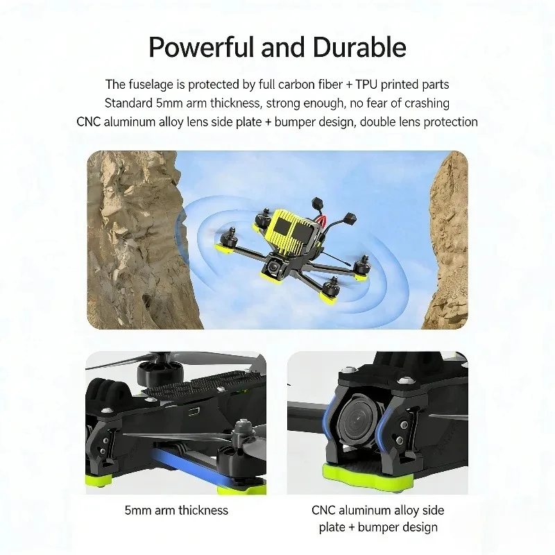iFlight Nazgul XL5 ECO Drone FPV 5" Freestyle PNP/ELRS 2.4GHz/868MHz