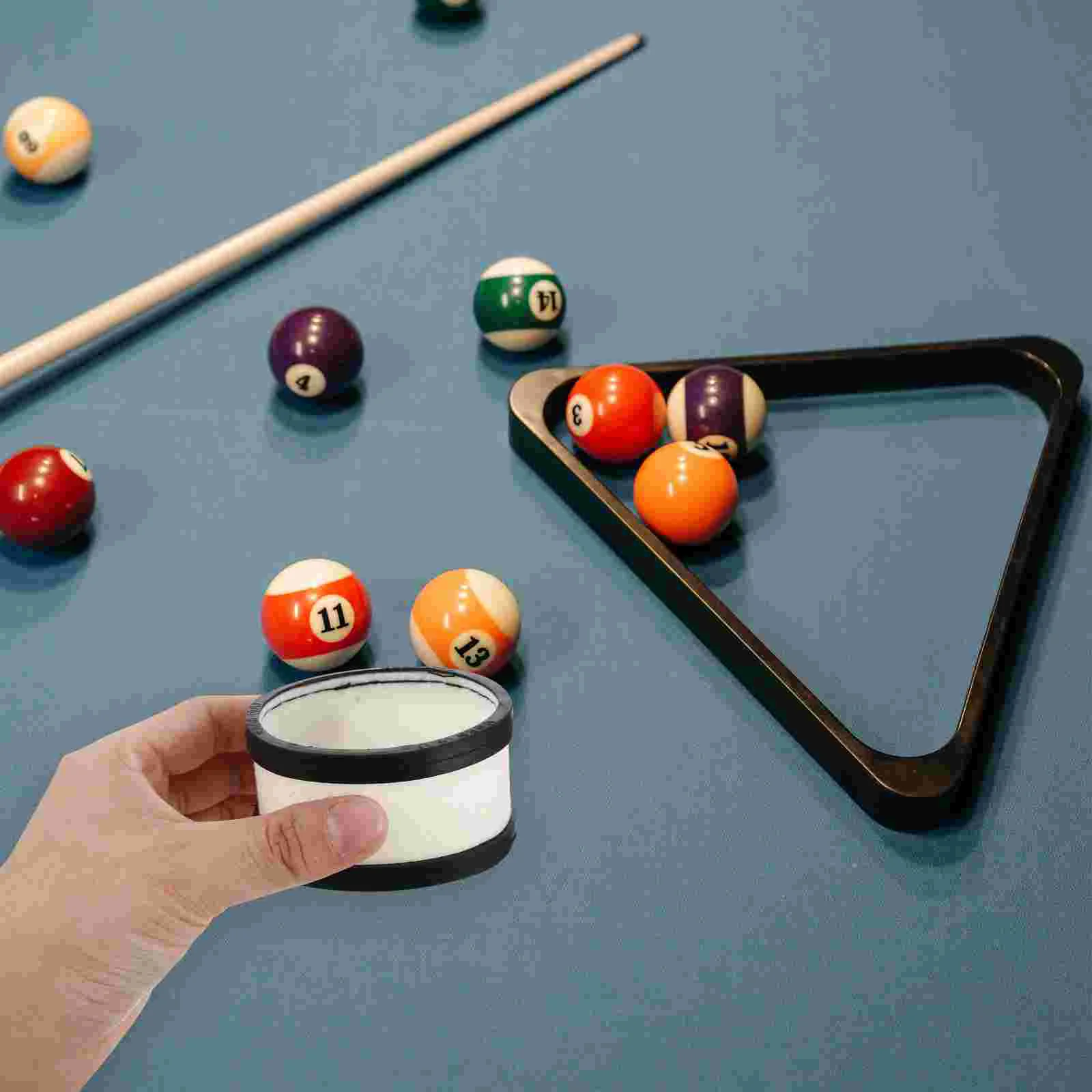 Ball Wash Wool Ring Pool Polishing Machine Automatic Cleaner Polisher Billiards Table 16 Pcs