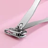Anti Splash Large Stainless Steel With Rotatable 360 ° Nail Clippers Manicure Tools Foot Repair Tools Personal Care Tools 3