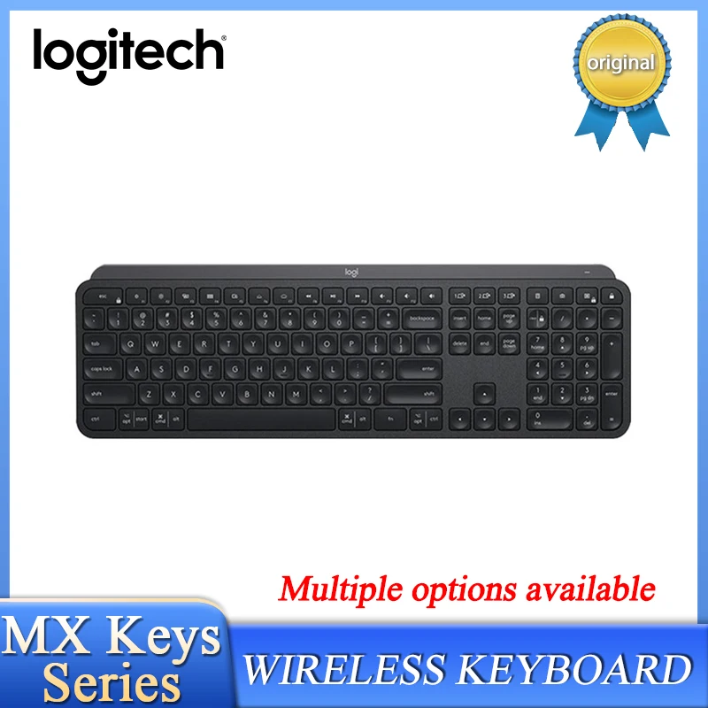 Logitech MX Keys Teclado Inalambrico Retroiluminado Para Mac IPad Gris