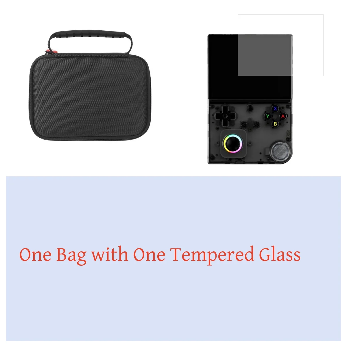 Anbernic ため RG40XXV ゲームコンソールケース保護バッグハードシェル