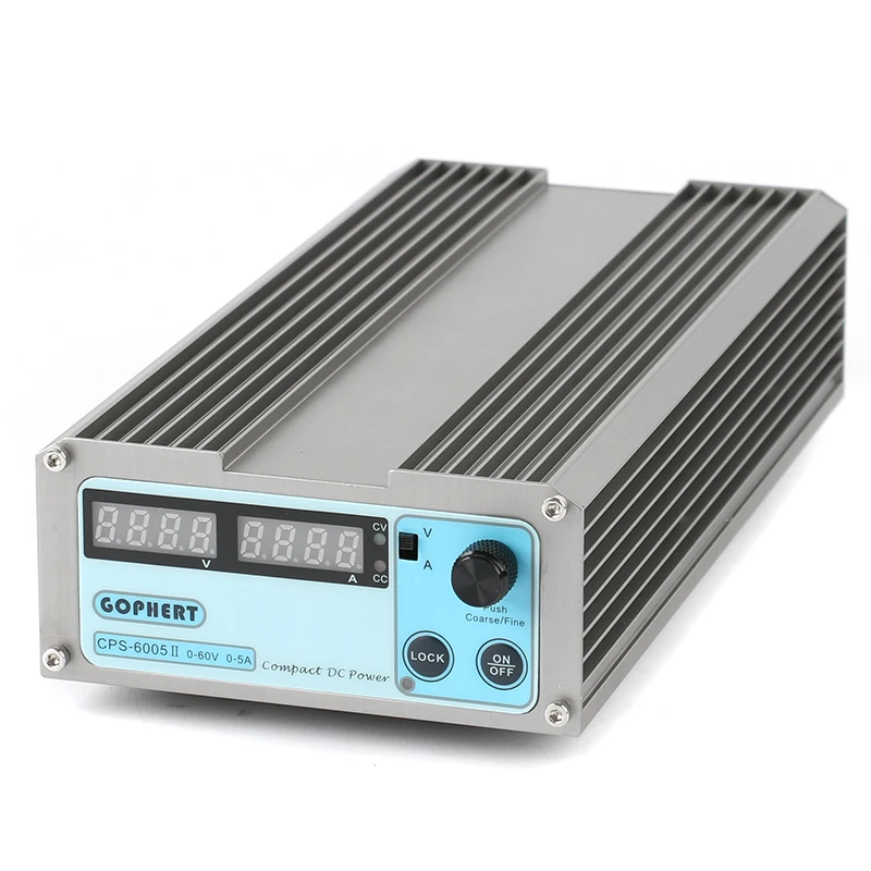 

CPS-6005II Mini Adjustable Digital DC Power Supply 60V 5A OVP/OCP/OTP High Power Compact Power Supply 110V/220V EU/AU/US Plug