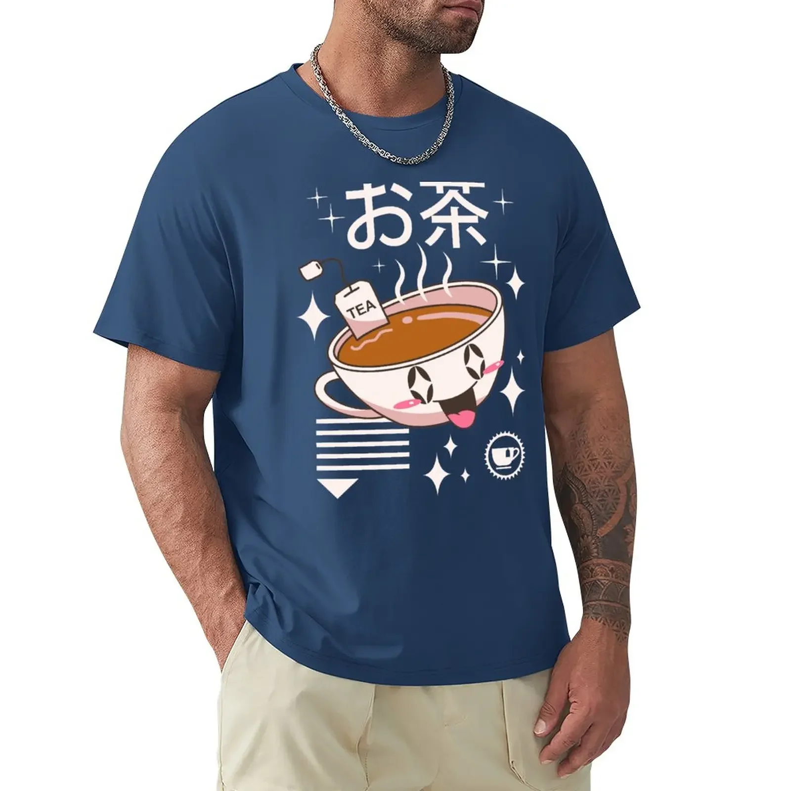 

Kawaii Tea T-Shirt cute tops customs funnys mens white t shirts