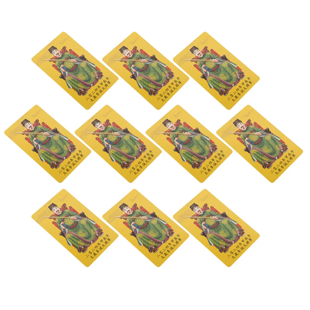 

Year of Dragon Taisui Card Chinese Taisui Card Protection Card Amulet Auspicious Card