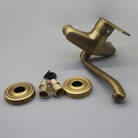 ก๊อกน้ำอ่างอาบน้ำโบราณ ก๊อกน้ำอ่างอาบน้ำทองเหลือง ก๊อกน้ำอ่างอาบน้ำแบบติดผนัง ก๊อกน้ำอ่างอาบน้ำทองเหลือง ก๊อกน้ำอ่างล้างหน้าทองเหลือง 5