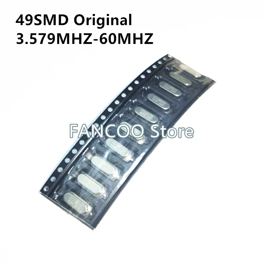 12MHZ 20PF 49SMD 2P HC-49SMD Quartz Crystal Resonator 12.000 10PCS