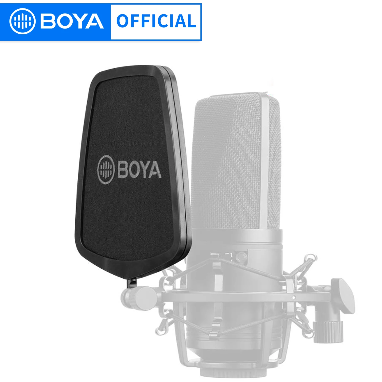 Tanio BOYA filtr Pop BY-M1000 mikrofon studyjny z