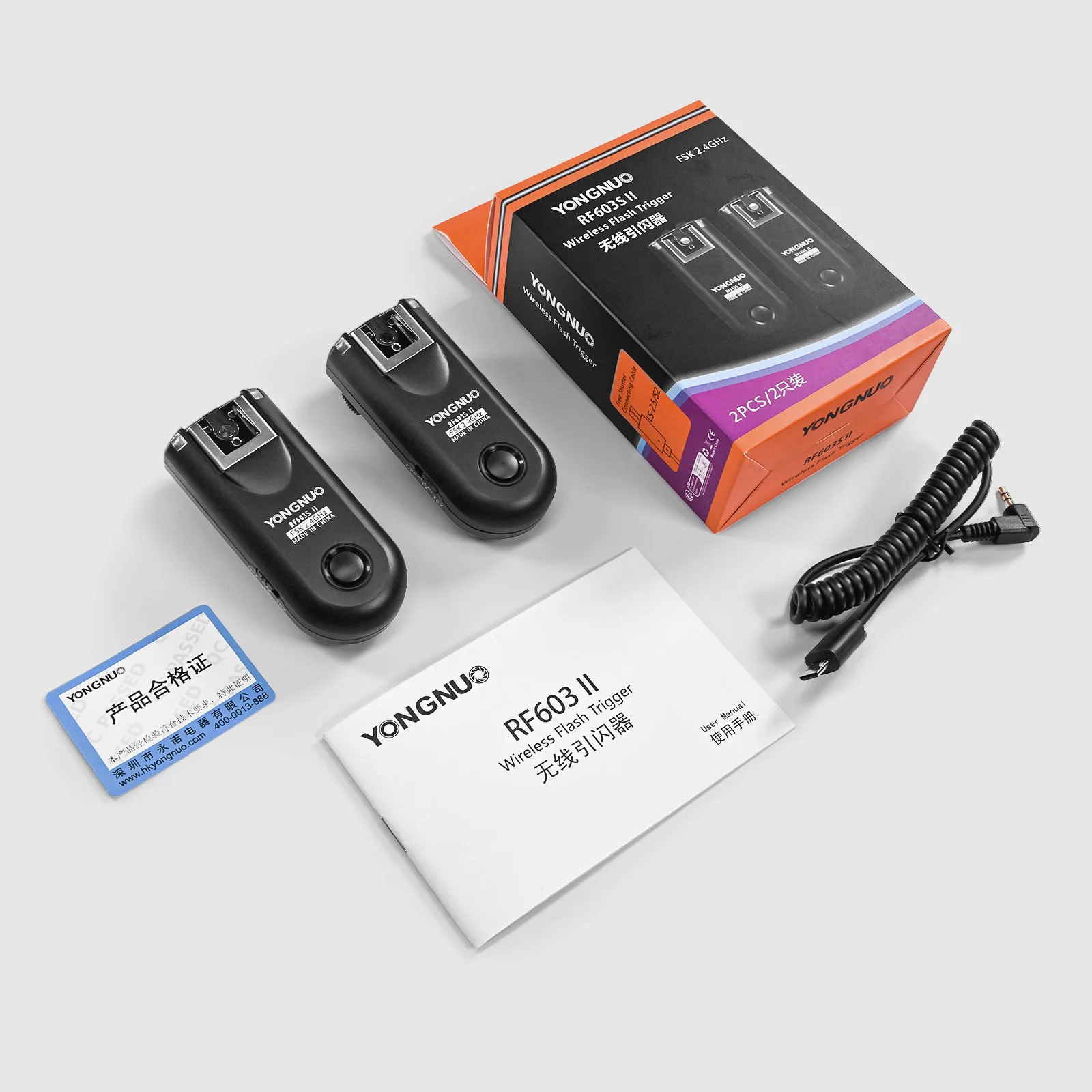 YONGNUO Wireless Shutter Release Flash Trigger For Canon or For Nikon or Sony