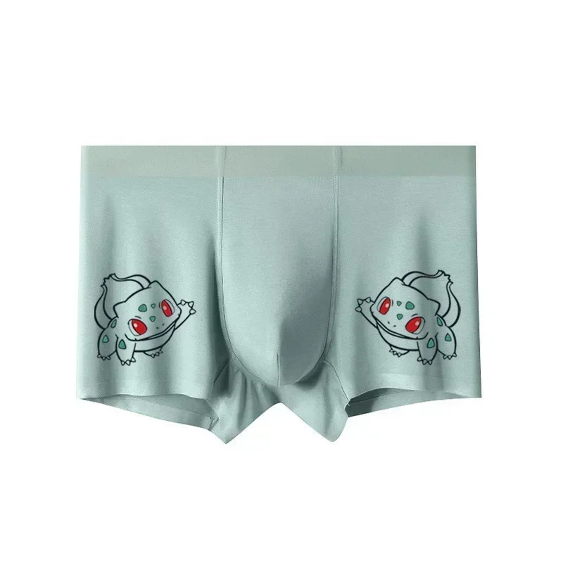 Pokemon Blastoise Gengar Jigglypuff Mew Charizard Pikachu Bulbasaur Squirtle  Snorlax Men's Modal Underwear Plussize Boxer Briefs - AliExpress