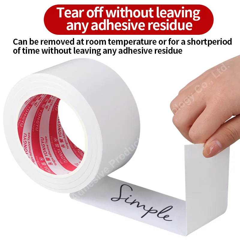Industrial Grade White Pipeline Tape - Waterproof, UV Resistant, Perfect for Handicrafts, Home Decoration, and Maintenance