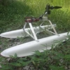 RC Speed Boat Wind Boat Steering Model Boat FRP Catamaran Can Be Used for Water Photography Fishing 3