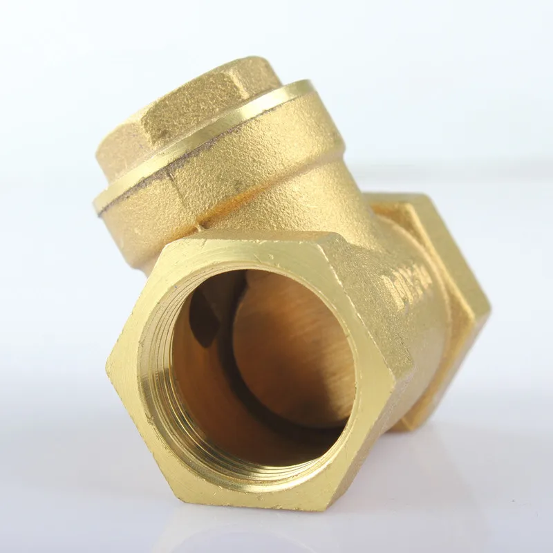 1PCS Check Valve Horizontal Type 24mm / 3/4 BSP Female One Way Flow Water Pipe