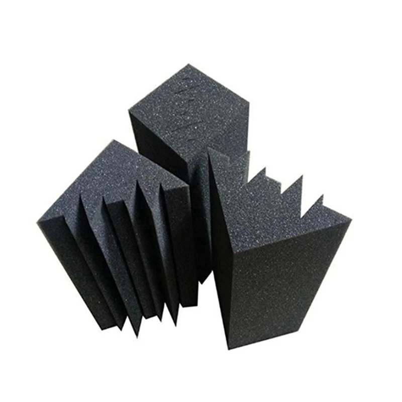 

24 Pcs Acoustic Panels Studio Acoustic Soundproof Foam,Sound Treatment Bass Trap Corner,Sound Panels Wedges,12X12x48cm