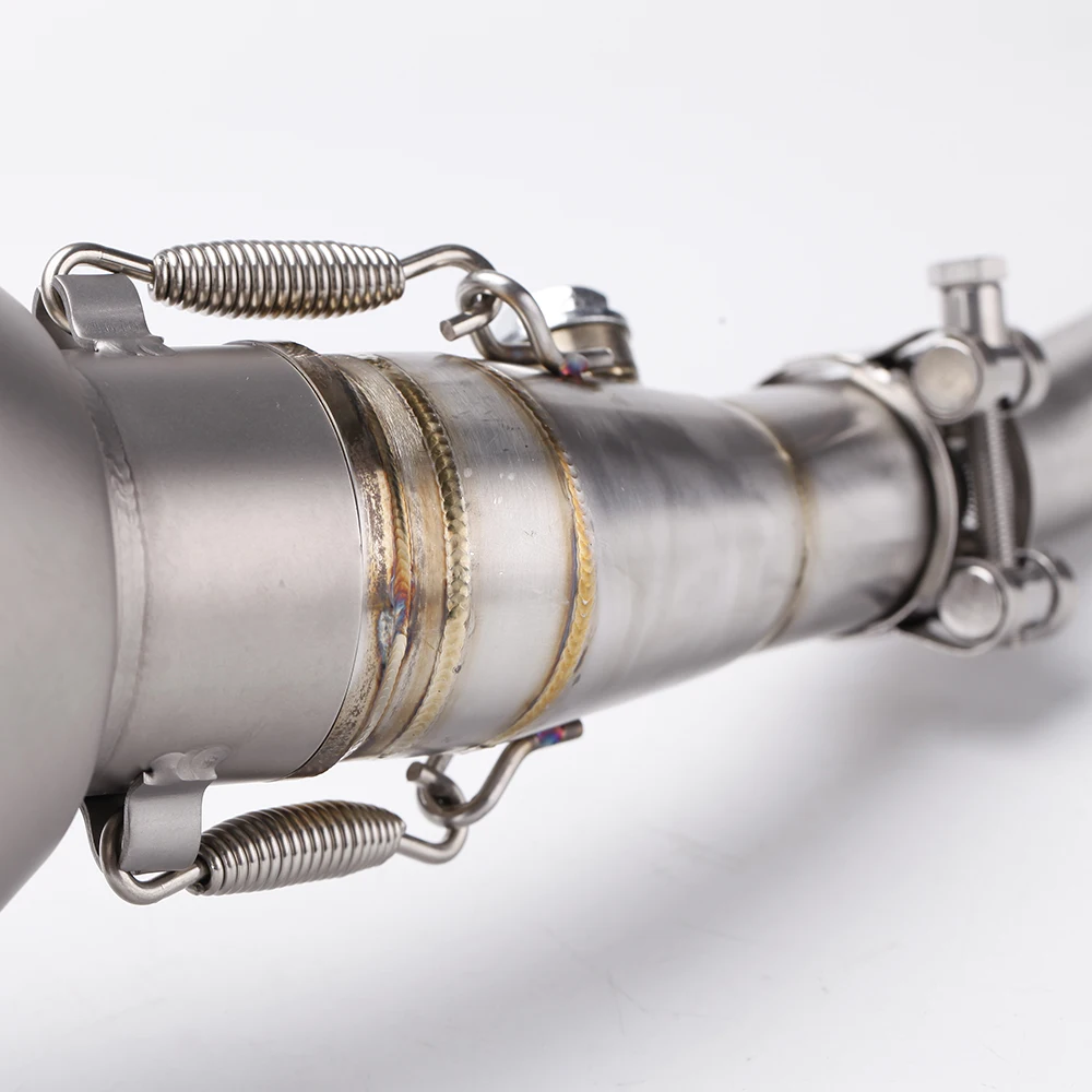 Tubo Di Scarico Per Honda Forza 300/SH300 2017-2018 - In Acciaio Inox | Silenziatore Slip-on Performance - Foto 3