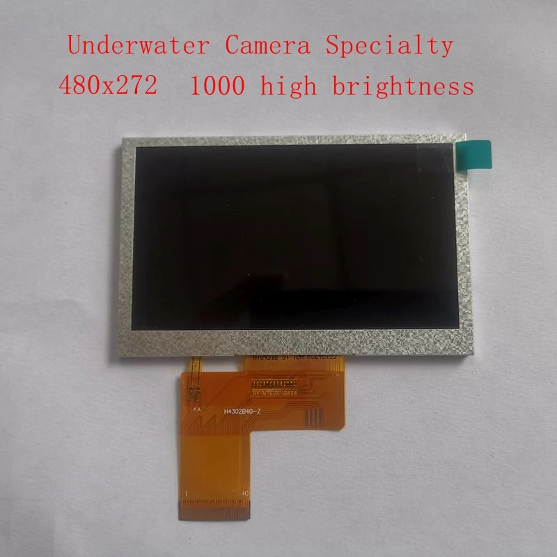 ips lcd screen ips display 4.3 inch 480x272 resolution RGB communication 1000 high brightness LCD screen