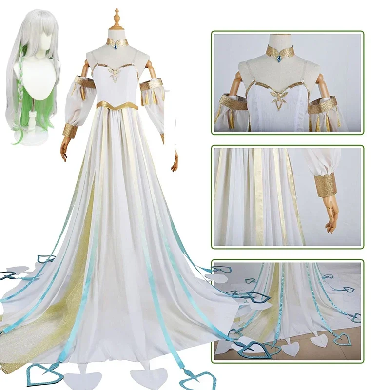 

Rukkhadevata Cosplay Game Genshin Impact The Greater Lord Rukkhadevata Cosplay Costume Uniform Party Outfit Women Suit Nahida