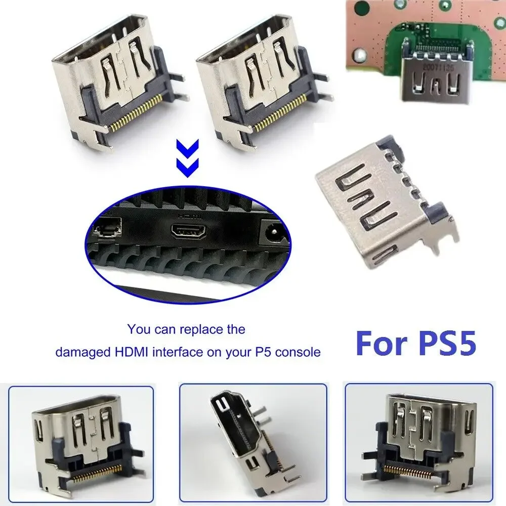 

Original Replacement HDMI Port Socket Interface Connector for Playstation 5 PS5