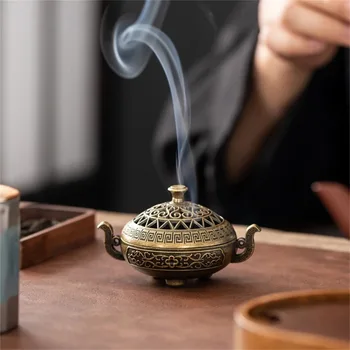 Vintage Carved Incense Burner 1